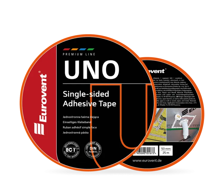 Eurovent® UNO - etykieta produktu