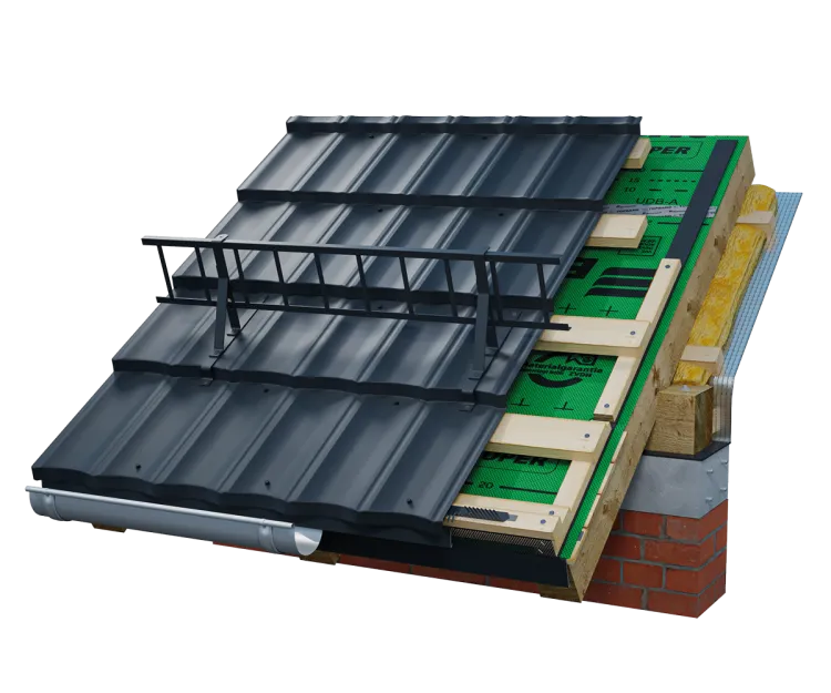 Eurovent® SNOWSTOPPER METAL 330 montaż