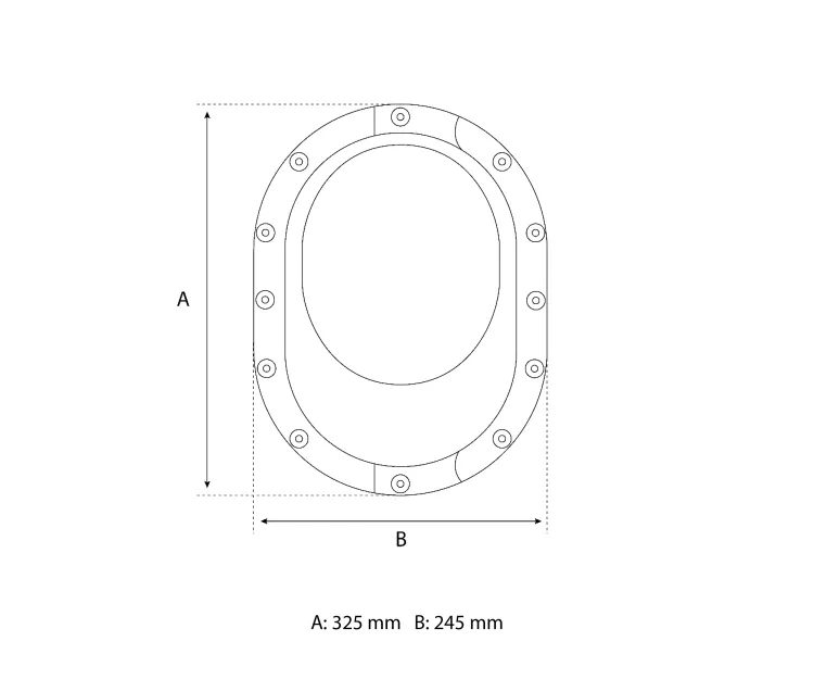  Eurovent® VENTOS X N25 rysunek TOP