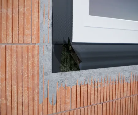 hydroizolacja otworu okiennego, tasma uszczelniajaca eurovent epdm pro